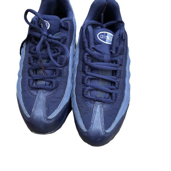 RARE 2018 Nike Air Max 95 Blackened Blue Size 7 - Picture 4 of 16